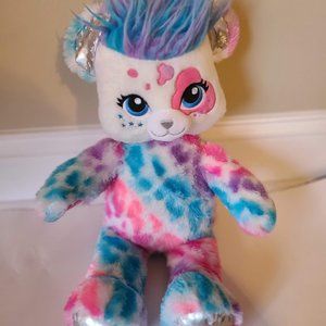 Build a Bear WE WEAR CUTE 18" Plush  Bear  Rainbow HeartBeat Sound